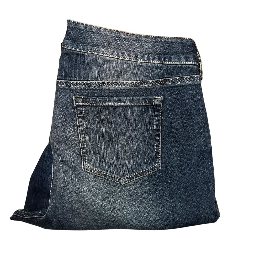 Torrid Plus Size Boyfriend Jeans Womens 20R 31Medium Wash Pockets Stretch